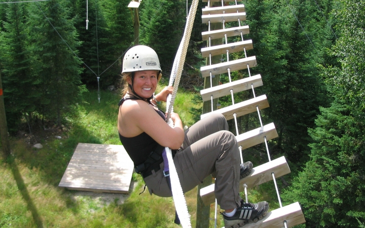 boundary waters ropes course